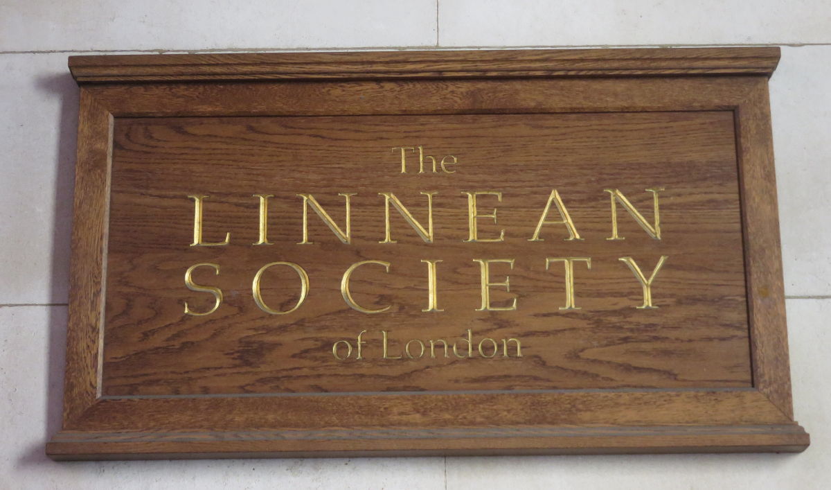 Linnean Society in London
