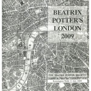 Cover of the booklet Beatrix Potter's London